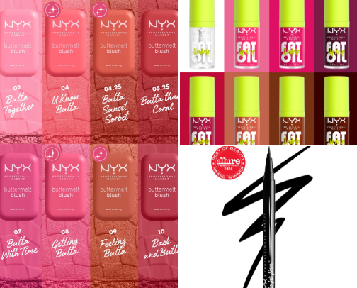 NYX Must-Haves & New Favorites cover photo collage