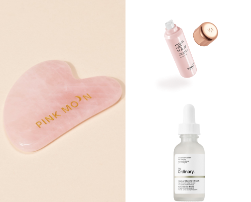 Skin care for all types of skin cover photo collage