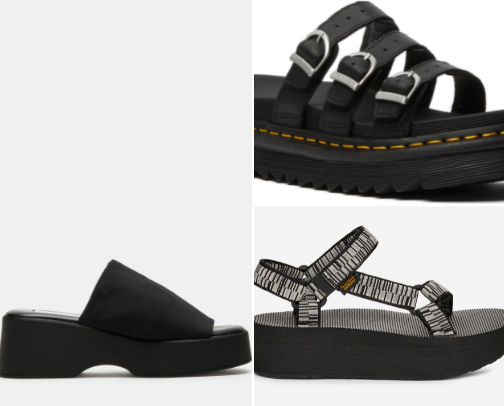 Best Cute & Comfortable Women’s Sandals for Spring & Summer (Platform, Flat & Dressy Styles) cover photo collage