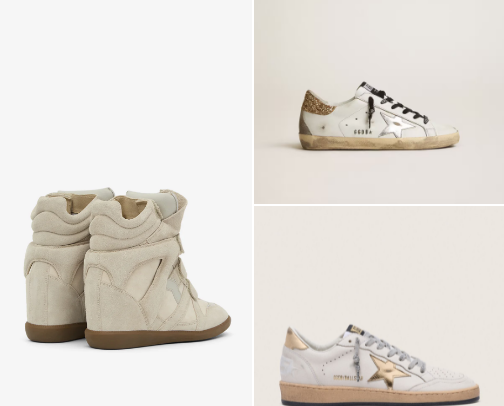 Fancy and stylish sneakers 👠 cover photo collage