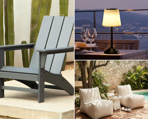 Patio Season in the Heat cover photo collage