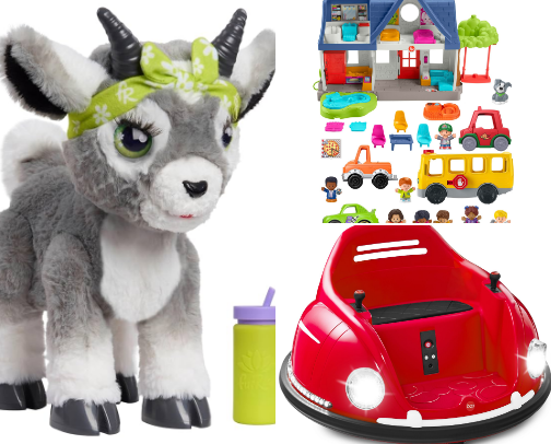 Toddler gift ideas cover photo collage