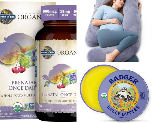 Love your Bump! (pregnancy necessities) cover photo collage