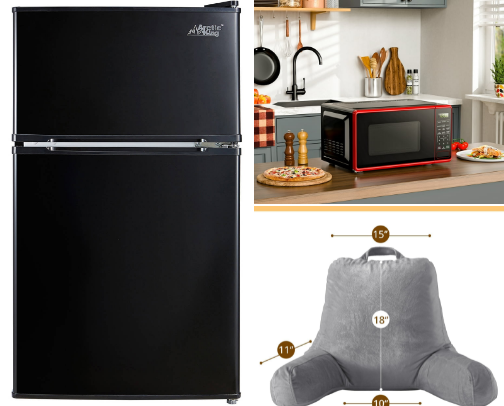 Dorm Essentials (for Freshmen and Returning Students) cover photo collage