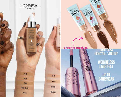 My Favorite Drugstore Makeup 💄 cover photo collage