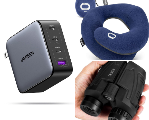 Summer Essentials I Can't Travel Without in 2026. cover photo collage