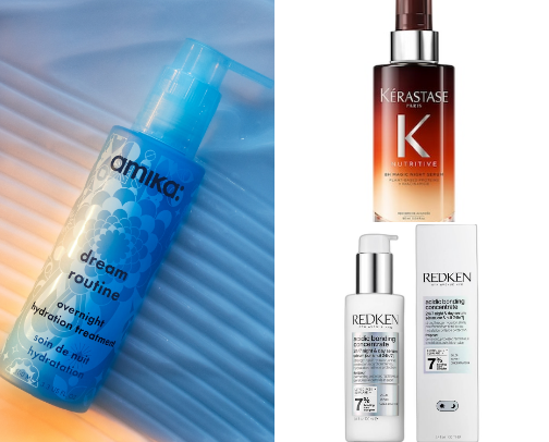 OVERNIGHT HAIR TREATMENTS THAT WORK ✨ | Sephora & Amazon cover photo collage