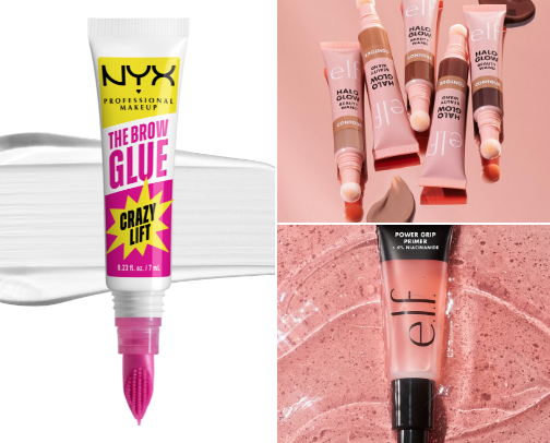 drugstore makeup! cover photo collage