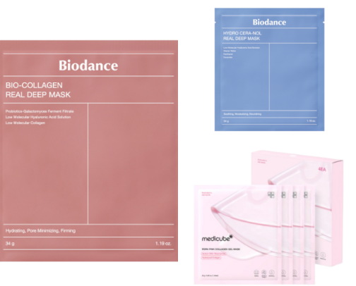 Sheet mask 💯 cover photo collage