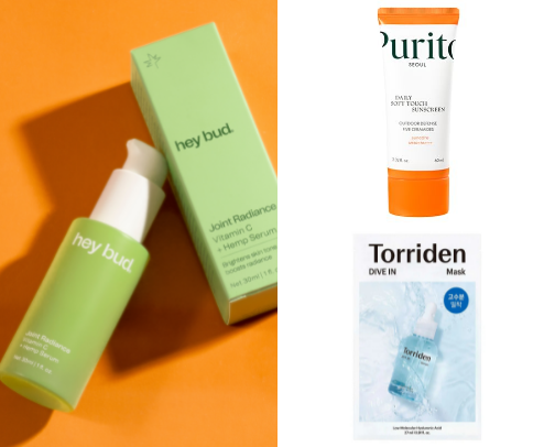 Glowy must haves cover photo collage