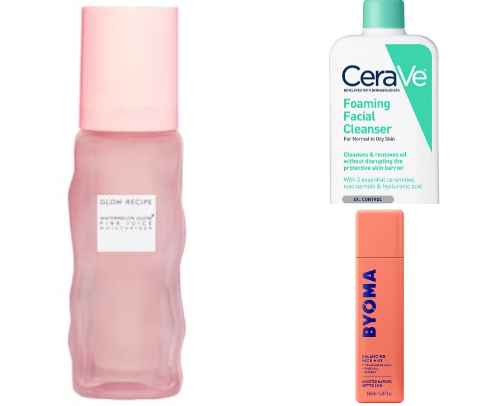 Skincare cover photo collage