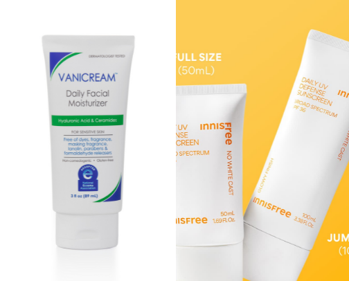 Skincare: Sensitive, Acne-Prone Edition cover photo collage
