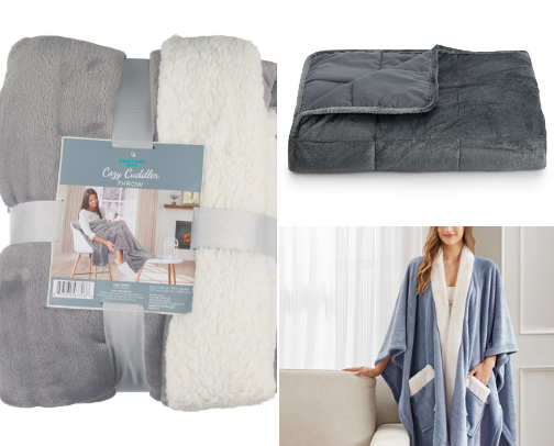 Cozy at Home: Comfort Things Worth Every Penny cover photo collage