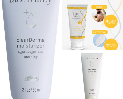 Skincare ✨ cover photo collage