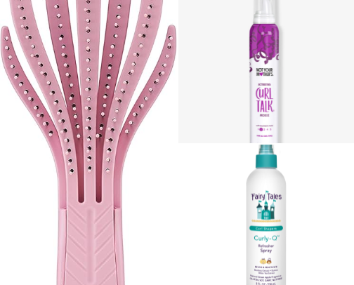 Kids/Adults Curly Hair Must Haves cover photo collage