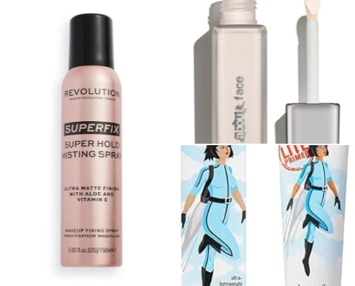 my essential makeup products ✨ cover photo collage
