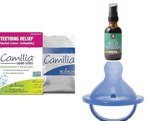 Moms Go To Baby items (no fluff!) cover photo collage