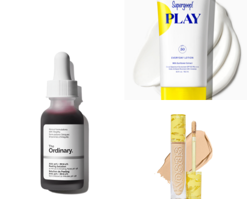 My favorite beauty recs cover photo collage