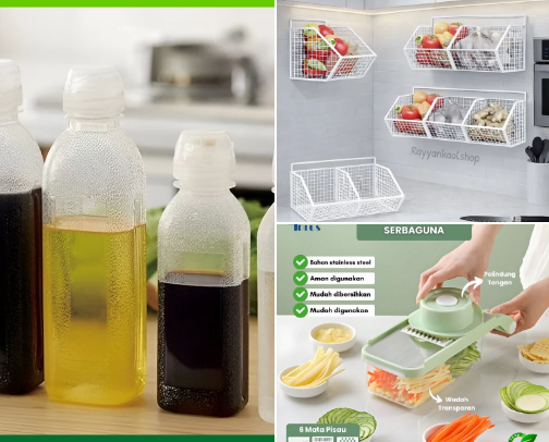 Small things in your kitchen cover photo collage