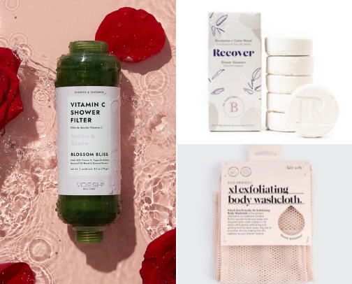 ELEVATE your shower routine cover photo collage