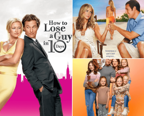 Favorite Movies & Shows cover photo collage