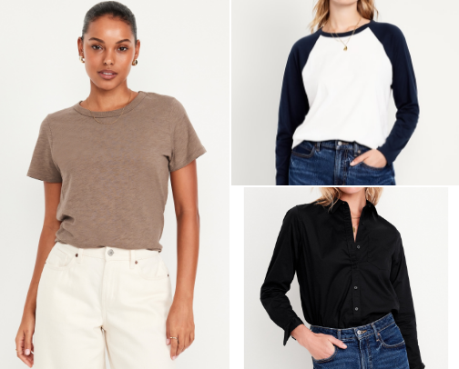 Old Navy Work Wear Under $100 cover photo collage