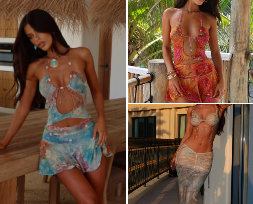 Summer Vacation Outfits cover photo collage
