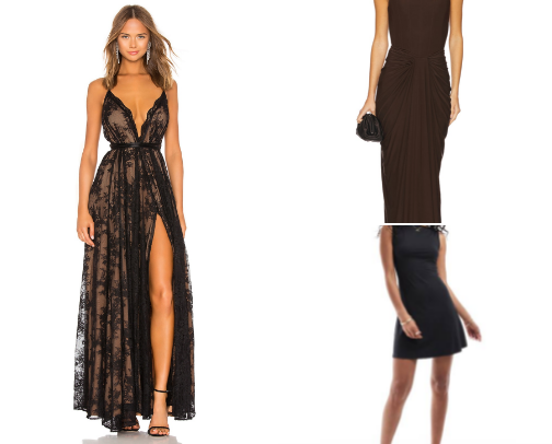 Gown and dresses  collections cover photo collage