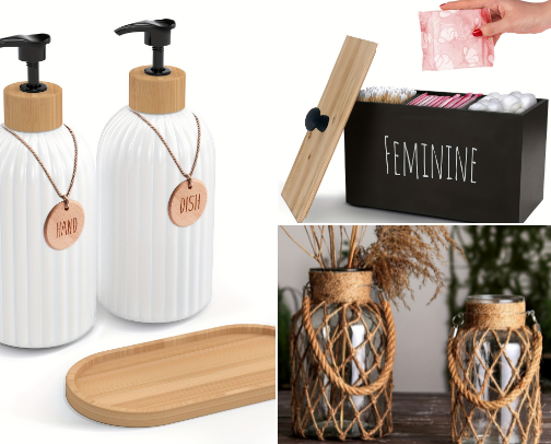 Cozy Vibes & Home Finds cover photo collage