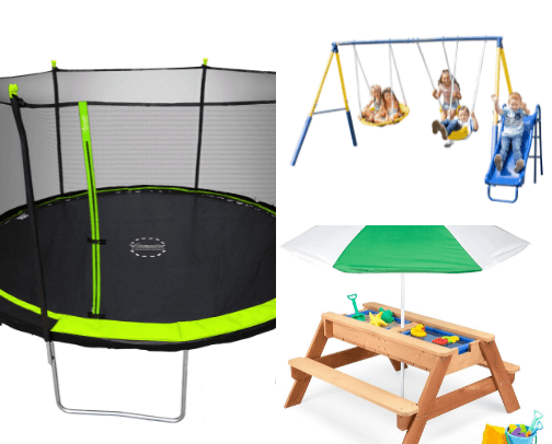 Outside play cover photo collage