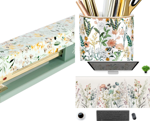 Decorate Your Office Space cover photo collage