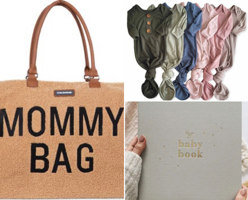 Hospital Bag for Mama & Baby cover photo collage