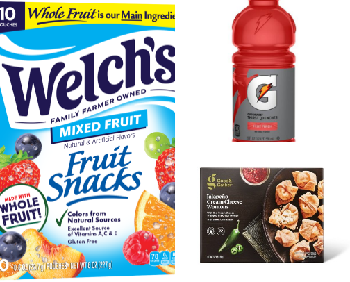 My favorite snacks to pick up at Target ❤️‍🔥 cover photo collage