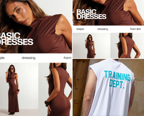 Fashion Finds cover photo collage