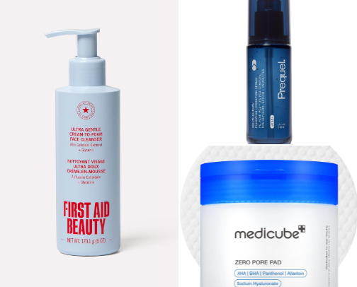 Skincare For Women Who Never Had A Routine cover photo collage
