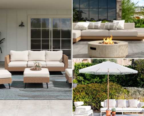 The Walmart Edit | The Best Outdoor Furniture & Decor cover photo collage