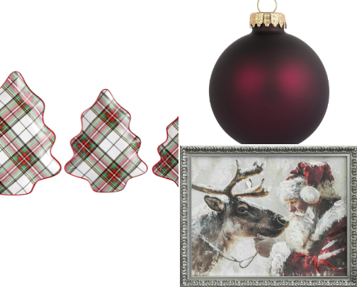 Michaels Christmas Decor cover photo collage