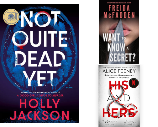 Thrillers So Good You Won’t Sleep cover photo collage