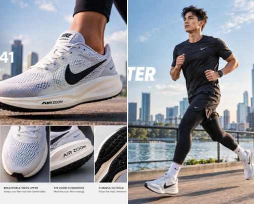 Best Nike Running Shoes: Top Picks for Daily Jogging, Marathons & Speedwork cover photo collage