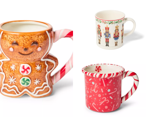 ☕ The Ultimate Sur La Table Holiday Mug Guide ❄️ 🎁🎄 cover photo collage
