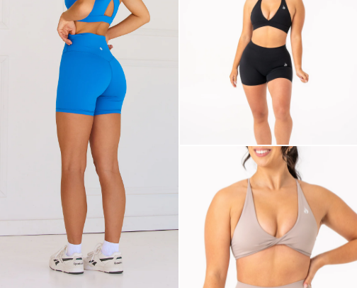 Favorite Activewear Brands 🍓🍓 cover photo collage