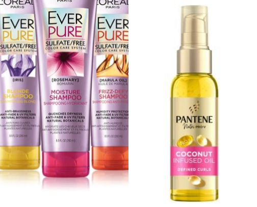 hair cosmetics cover photo collage