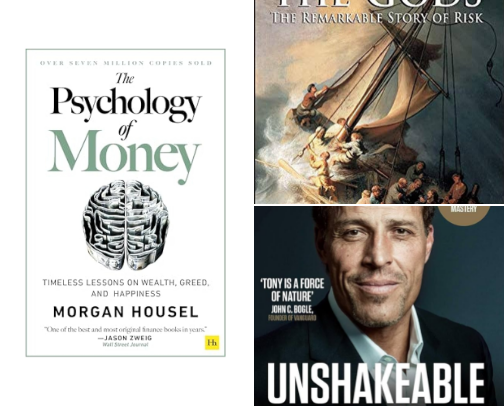 Best Books for Overcoming Fear of Losing Wealth cover photo collage