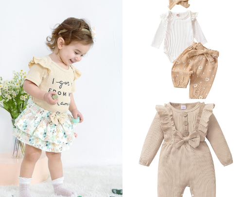 Baju bayi cover photo collage