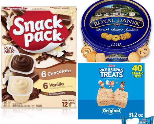 My Favorite Snacks cover photo collage