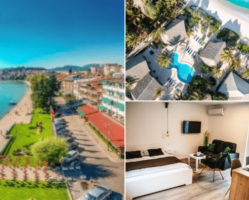 Booking.com apartman's ♡ cover photo collage