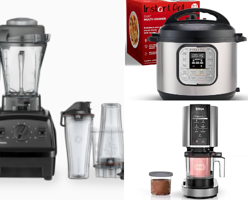 Small but Mighty, my favorite kitchen appliances cover photo collage
