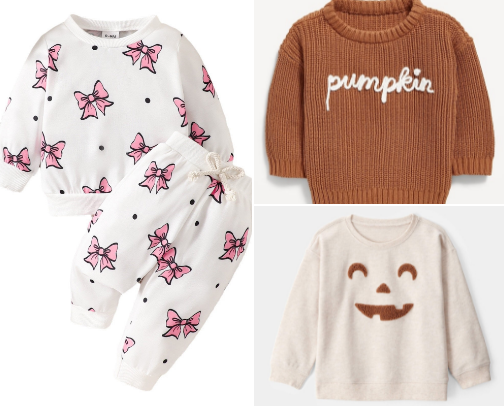 Outfits for the kiddos! cover photo collage