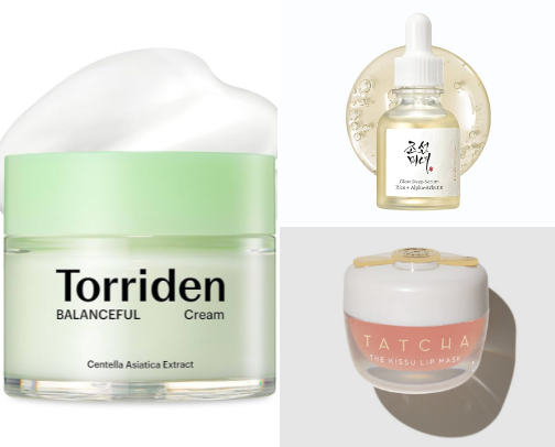 the best simplified glowy skincare routine✨ cover photo collage