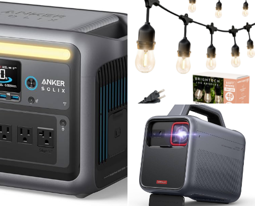 Outdoor Living & Backyard Tech cover photo collage